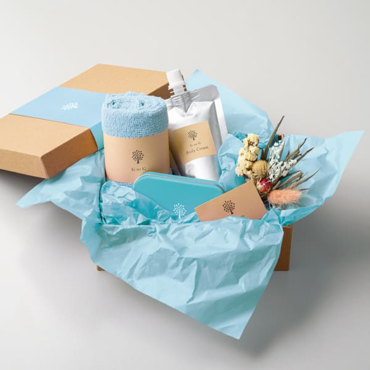 ヒサゴ　推し色薄葉紙　水色