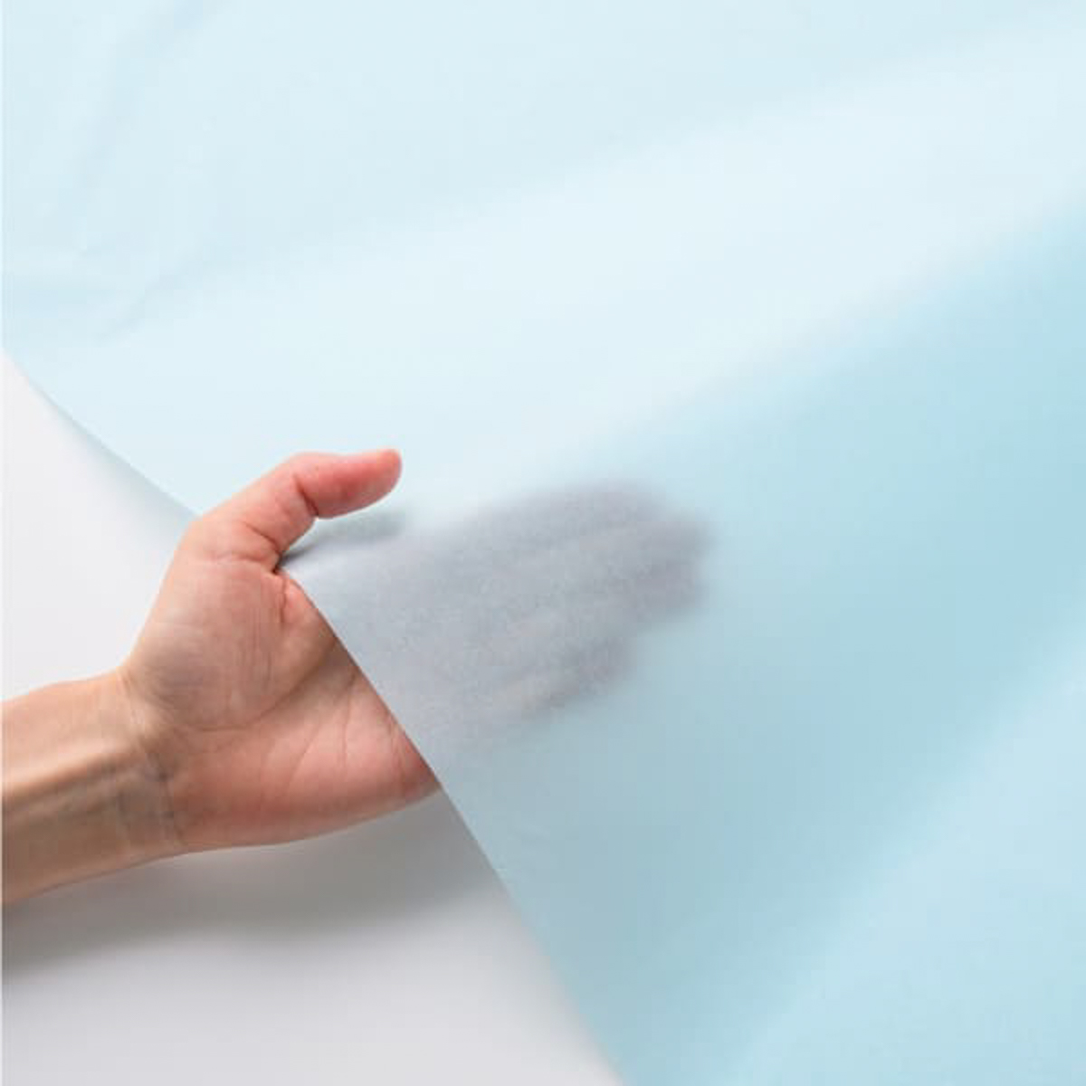 ヒサゴ　推し色薄葉紙　水色