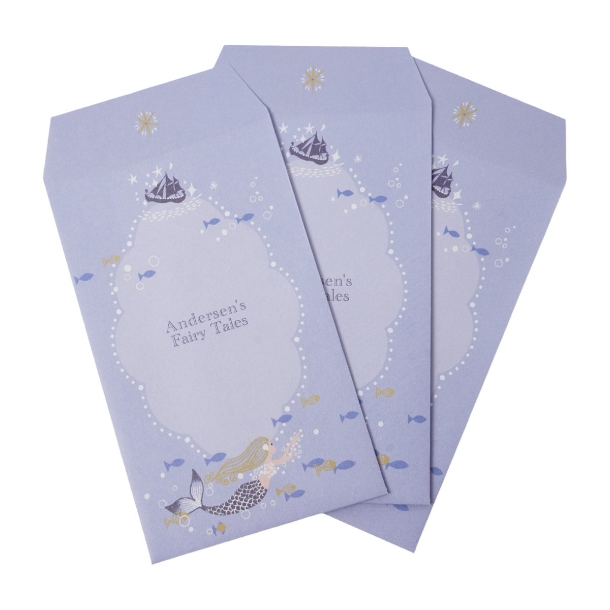 木野瀬印刷　ポチ袋（小）　アンデルセン童話　人魚の姫