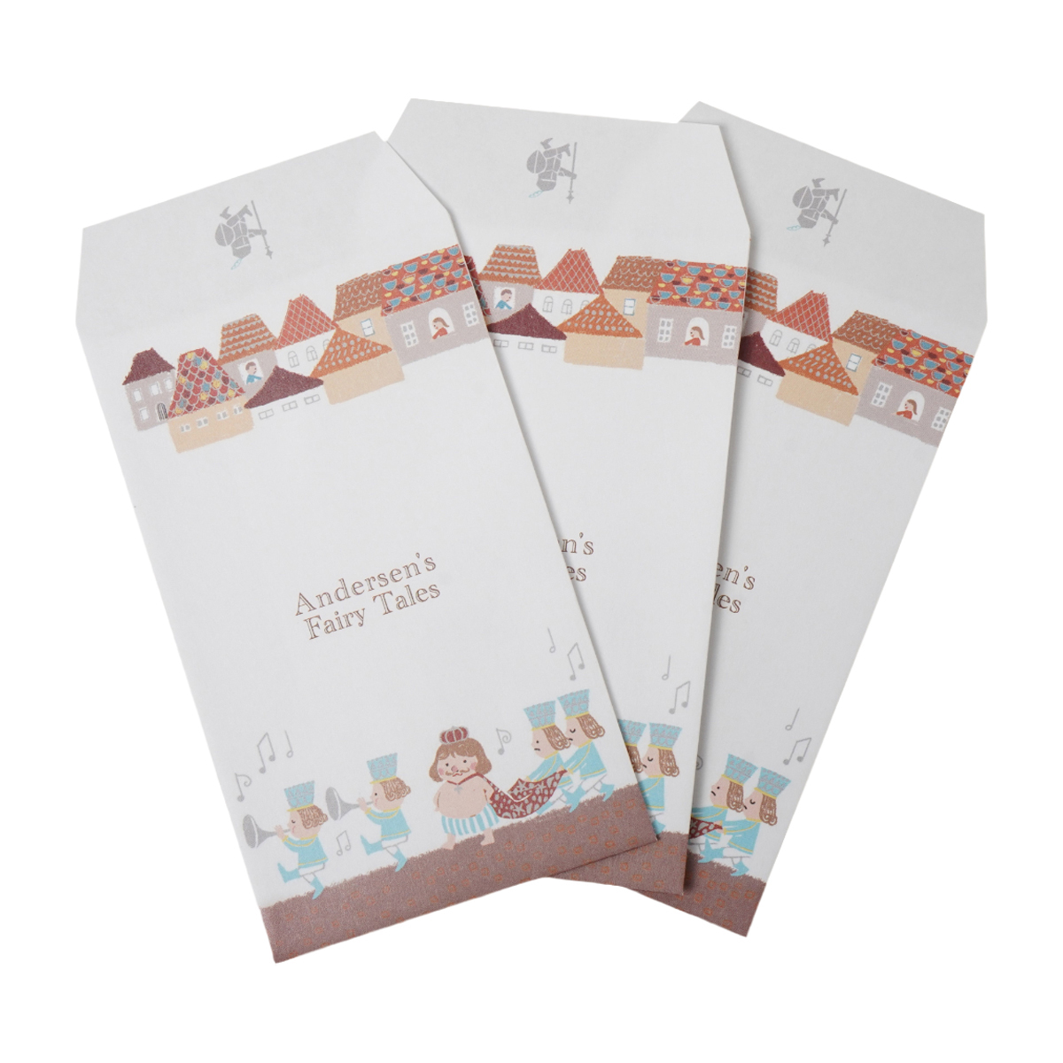 木野瀬印刷　ポチ袋（小）　アンデルセン童話　はだかの王さま