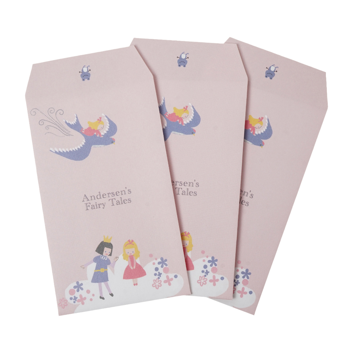 木野瀬印刷　ポチ袋（小）　アンデルセン童話　おやゆび姫