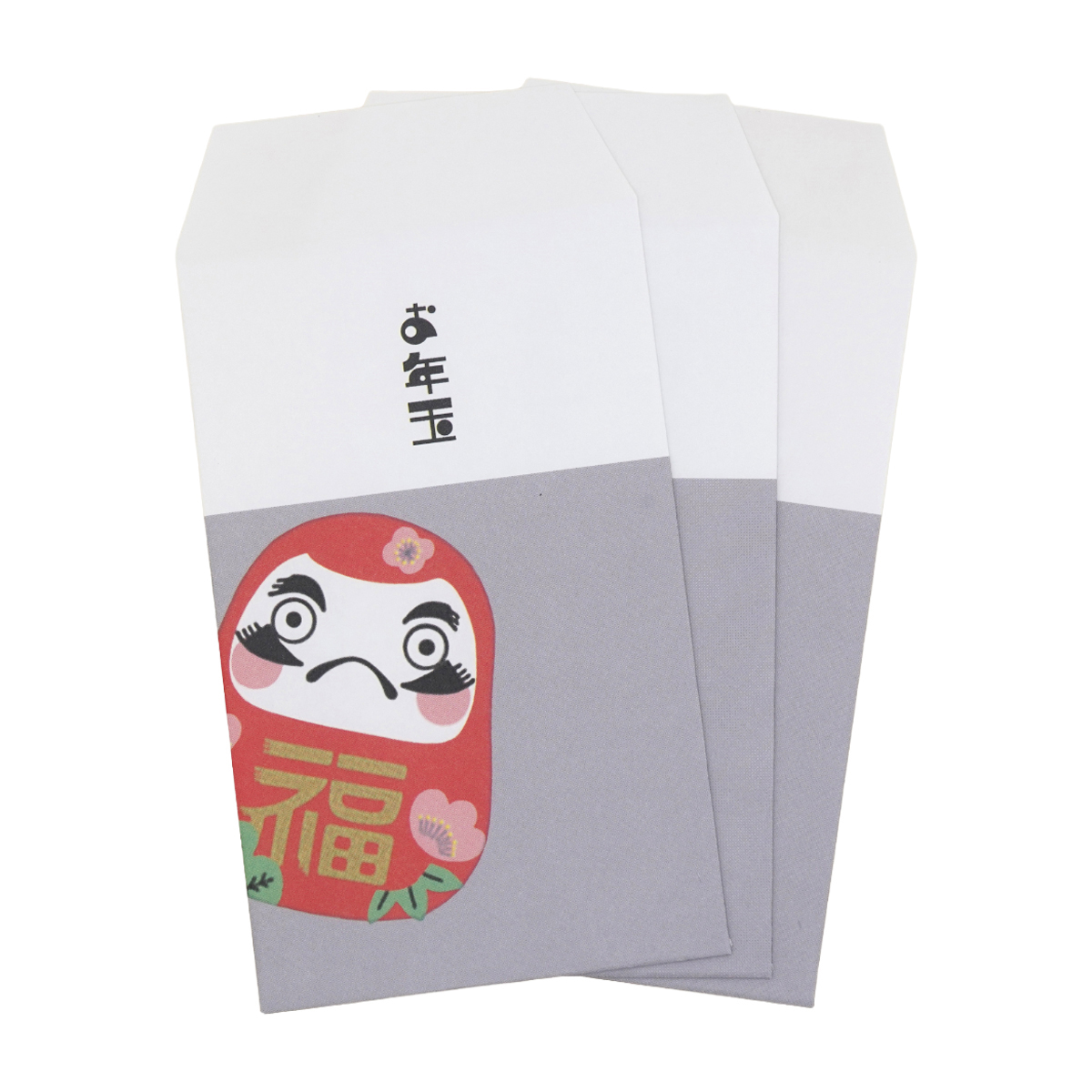 木野瀬印刷　お年玉袋（小）　だるまさん