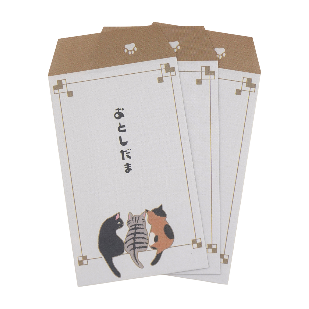 木野瀬印刷　お年玉袋（小）　猫の相談事