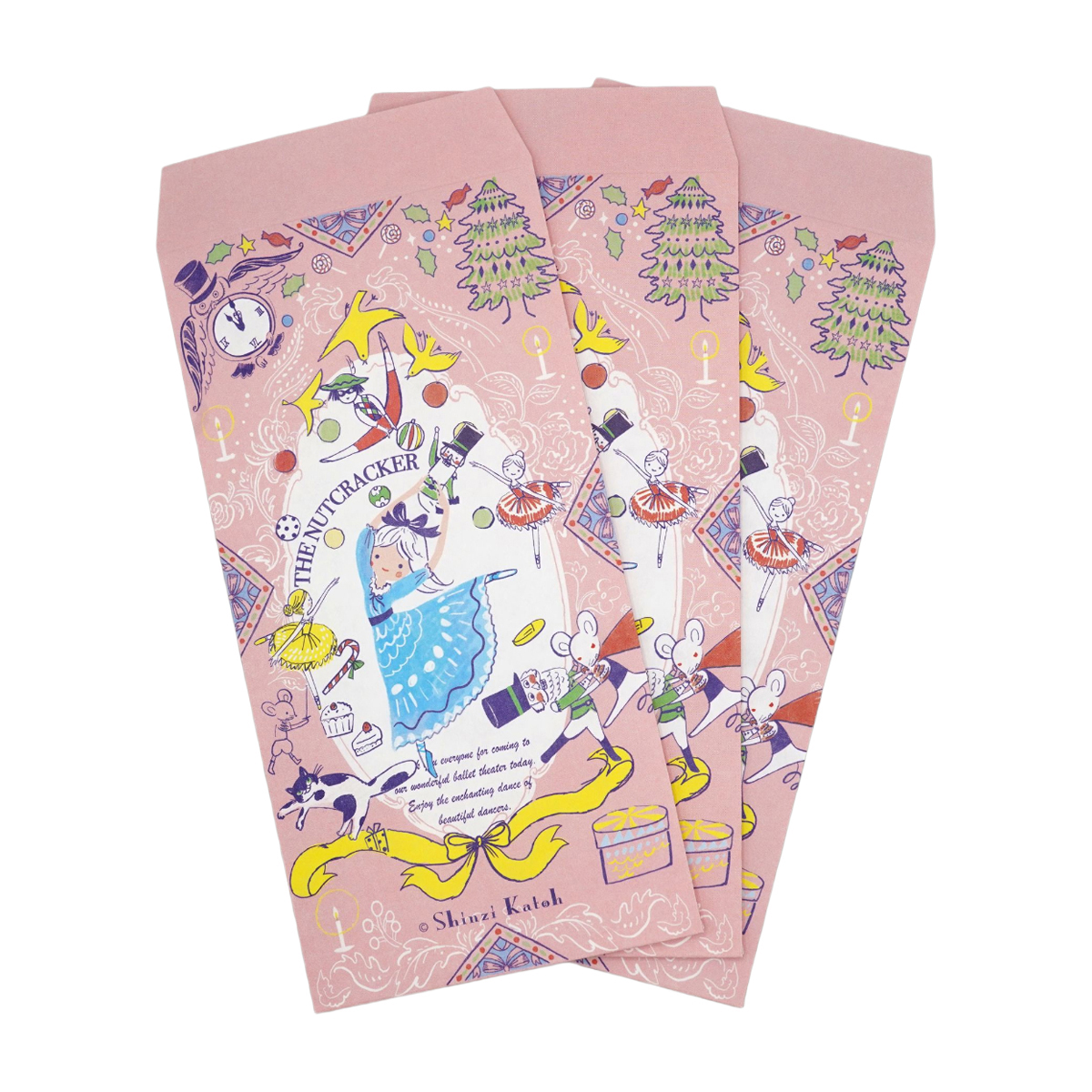 木野瀬印刷　ポチ袋　バレエシアター　ナッツクラッカー
