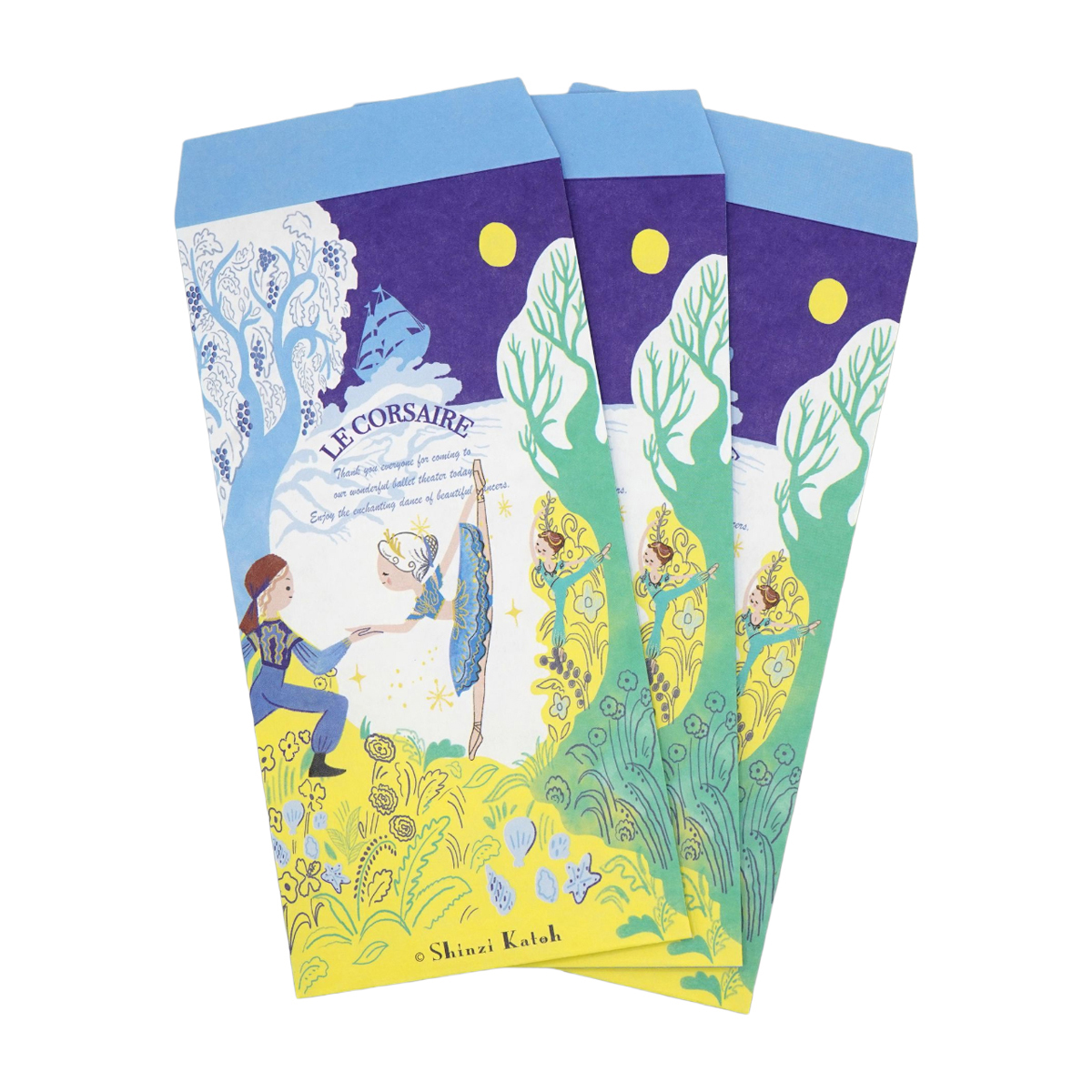 木野瀬印刷　ポチ袋　バレエシアター　海賊