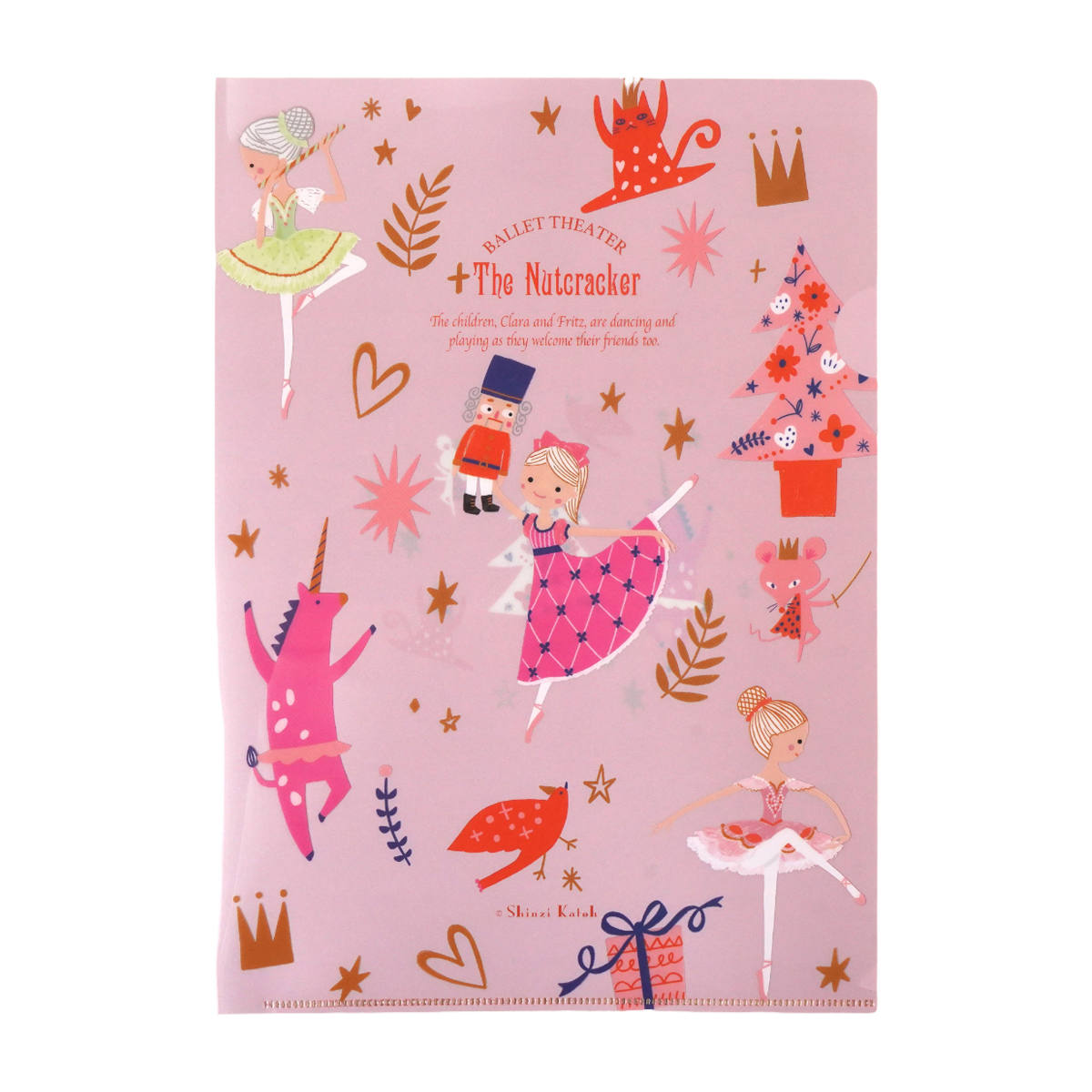 木野瀬印刷　クリアファイルＡ４　バレエシアター　くるみ割り人形