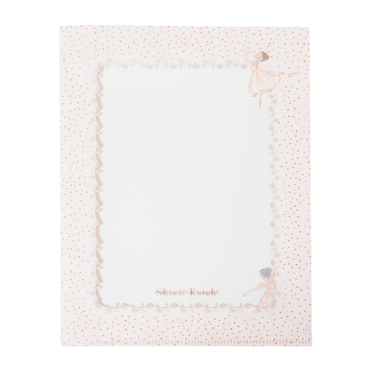 木野瀬印刷　クリアファイルＡ５　バレエ　アロンジェ