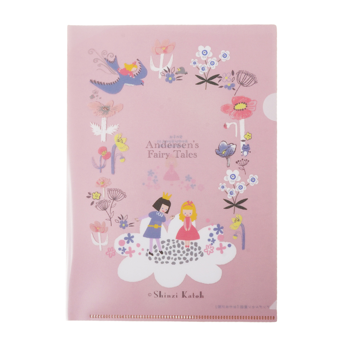 木野瀬印刷　クリアファイルＡ５　アンデルセン童話　おやゆび姫