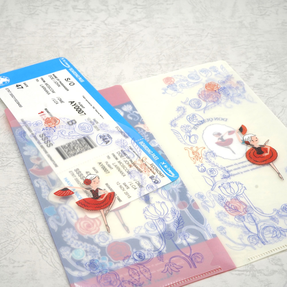 木野瀬印刷　チケットホルダー　バレエシアター　ドン・キホーテ