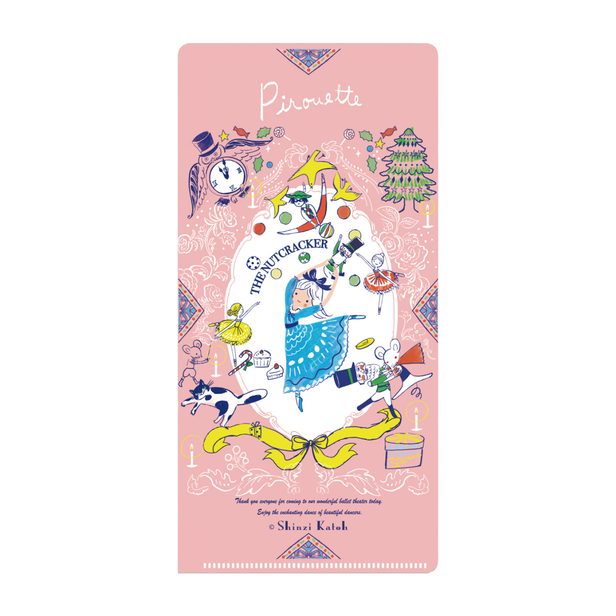 木野瀬印刷　チケットホルダー　バレエシアター　ナッツクラッカー