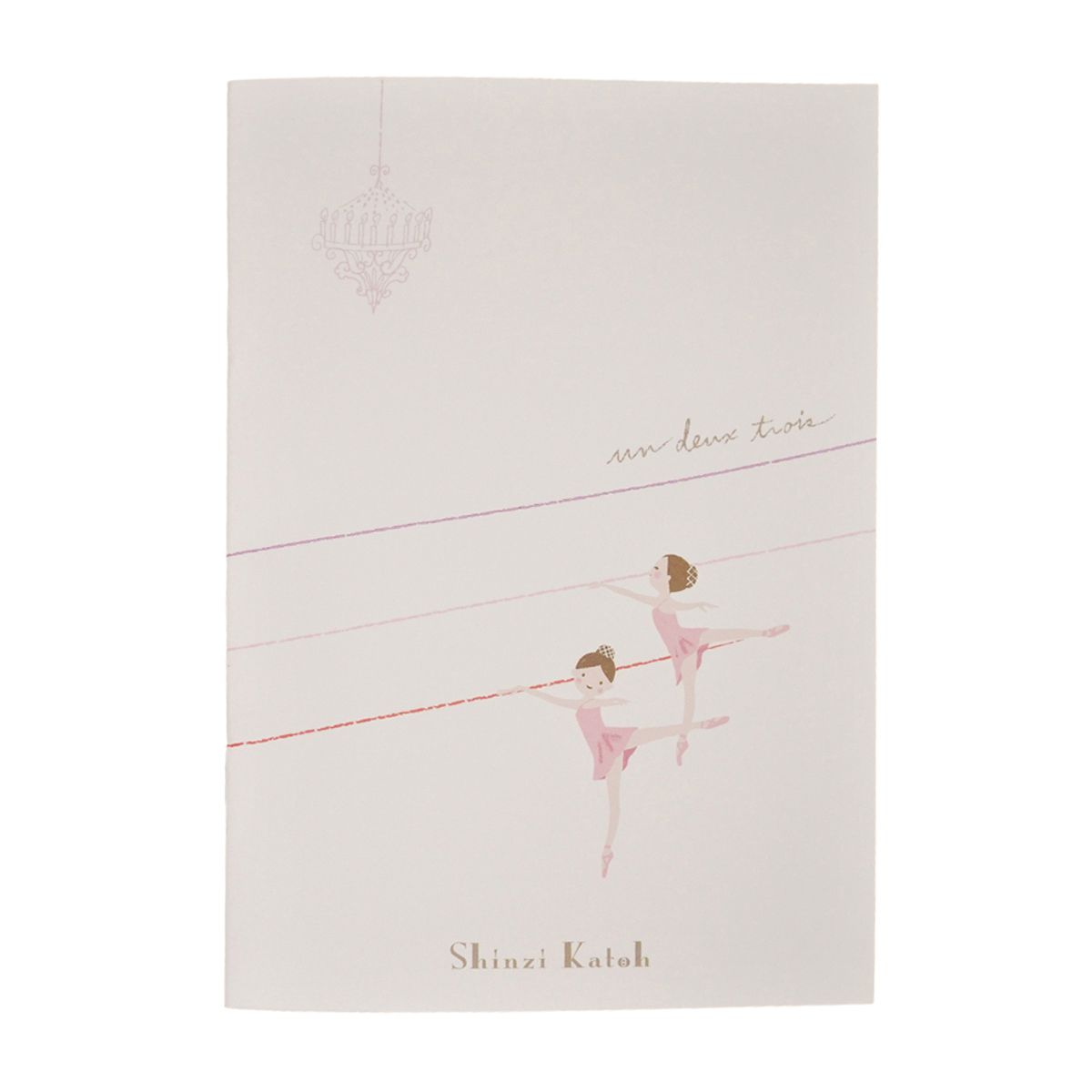 木野瀬印刷　ノートＡ５　バレエ　アラベスク