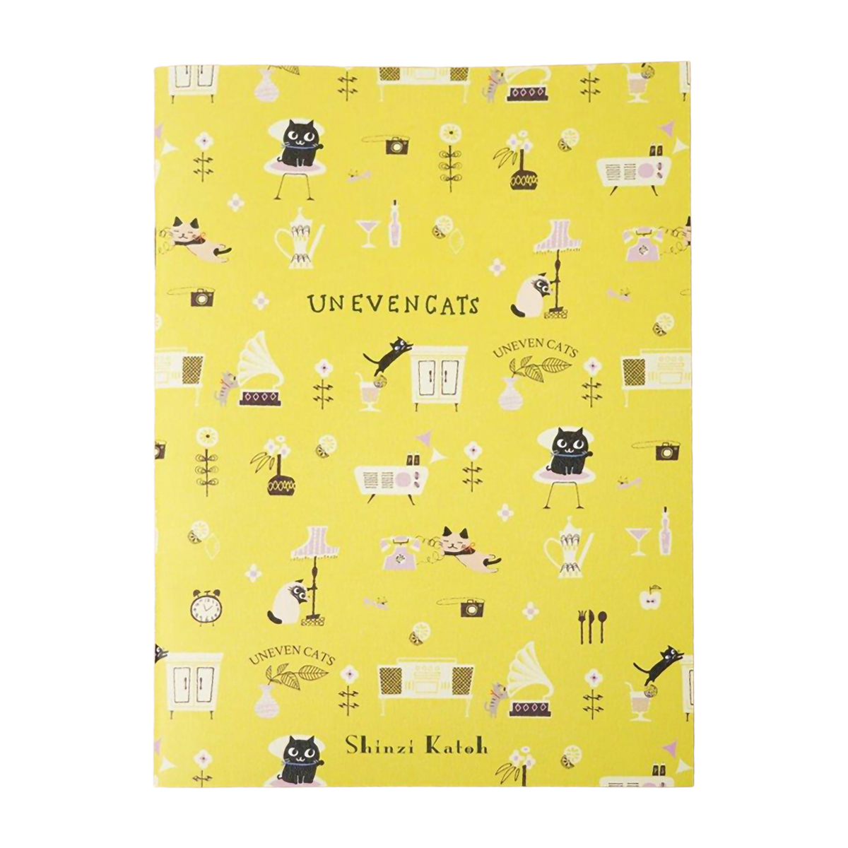 木野瀬印刷　ノートＡ５　ＵＮＥＶＥＮ　ＣＡＴＳ　ｒｏｏｍ