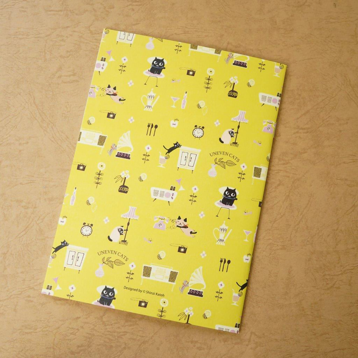 木野瀬印刷　ノートＡ５　ＵＮＥＶＥＮ　ＣＡＴＳ　ｒｏｏｍ