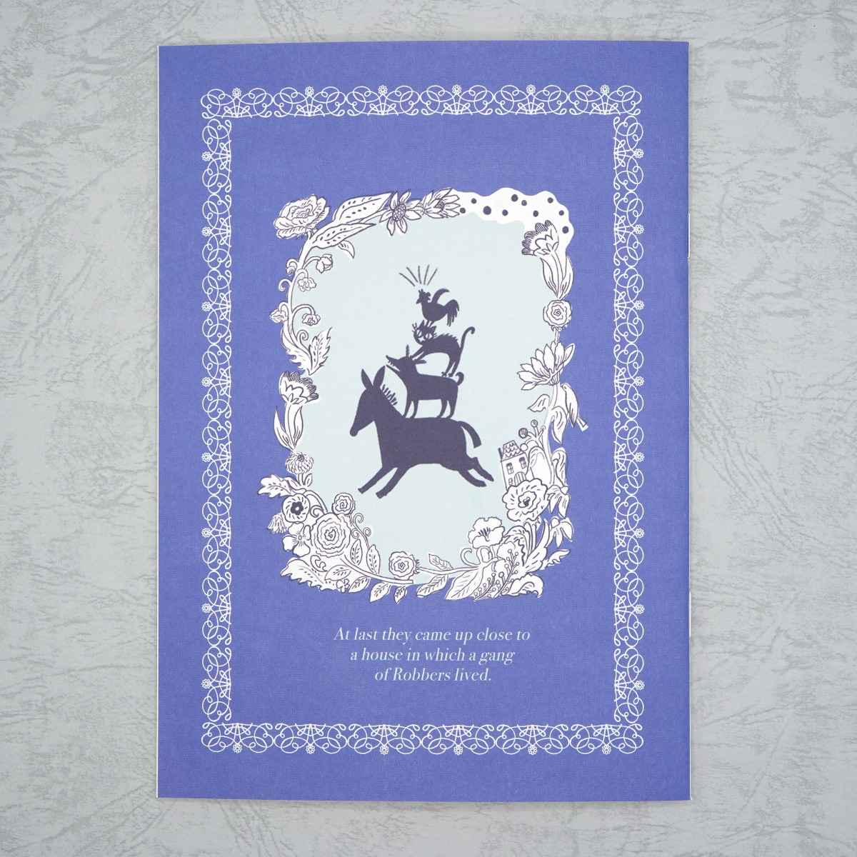 木野瀬印刷　ノートＡ５　グリム童話　ブレーメンの音楽隊ＩＩ