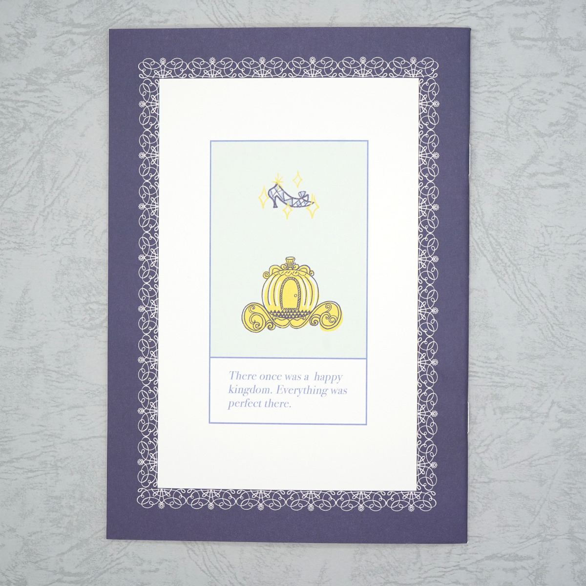 木野瀬印刷　ノートＡ５　グリム童話　シンデレラ