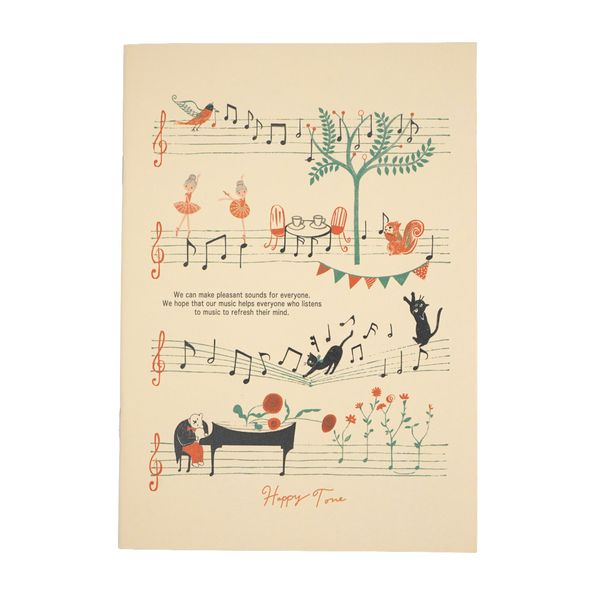 木野瀬印刷　ノートＡ５　カノン　Ｈａｐｐｙ　Ｔｏｎｅ