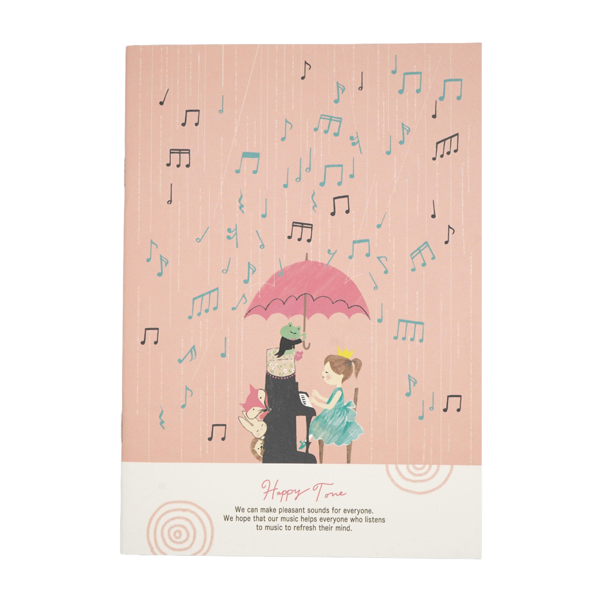 木野瀬印刷　ノートＡ５　セレナーデ　Ｈａｐｐｙ　Ｔｏｎｅ