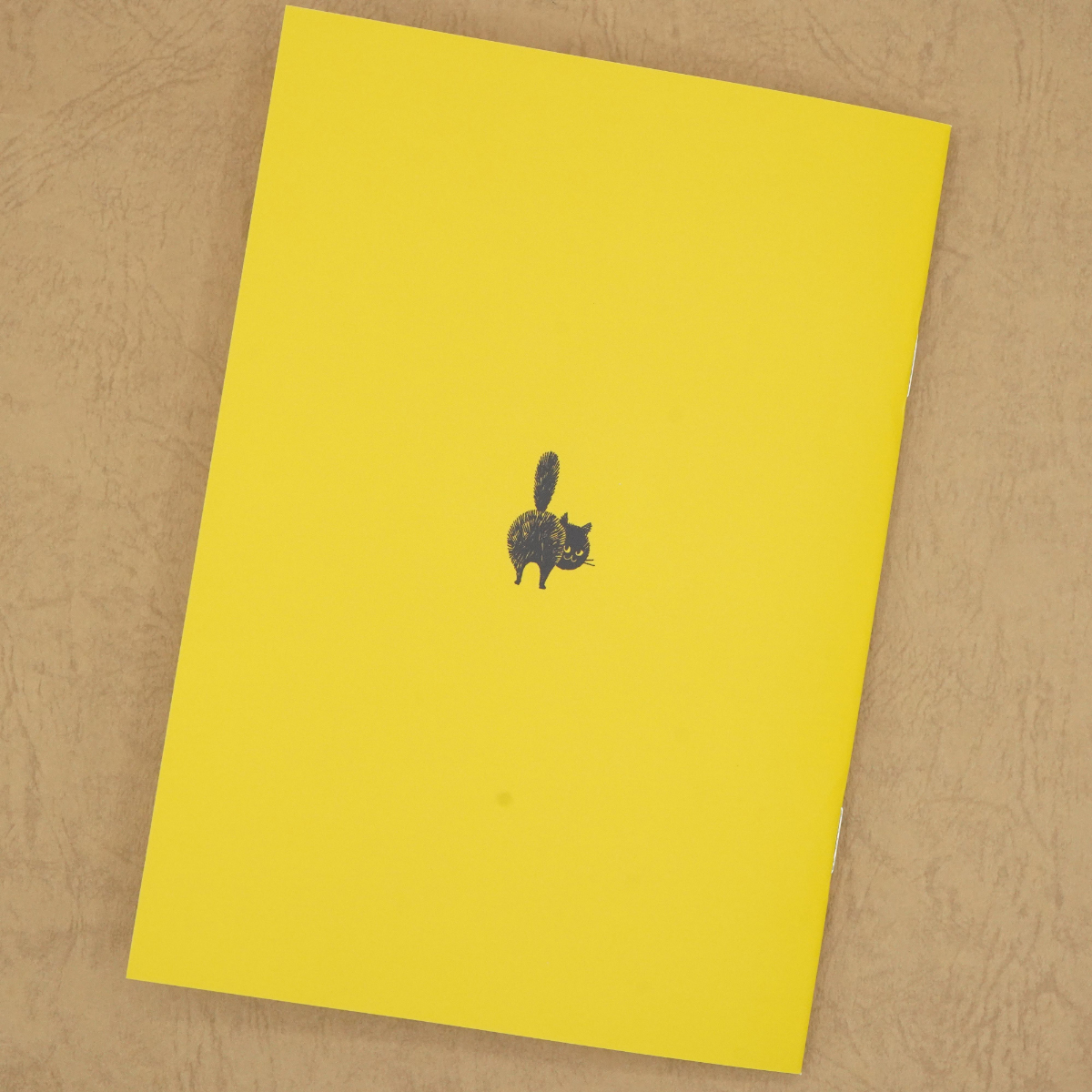 木野瀬印刷　ノートＢ６　キャットヒル　イエロー