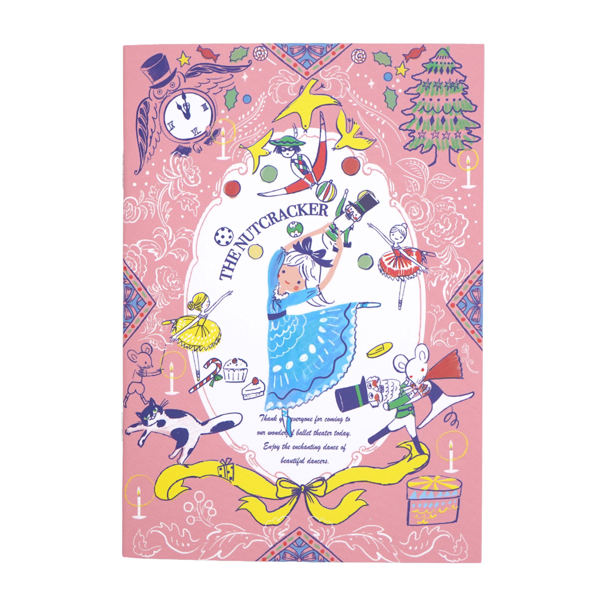 木野瀬印刷　ノートＢ６　バレエシアター　ナッツクラッカー