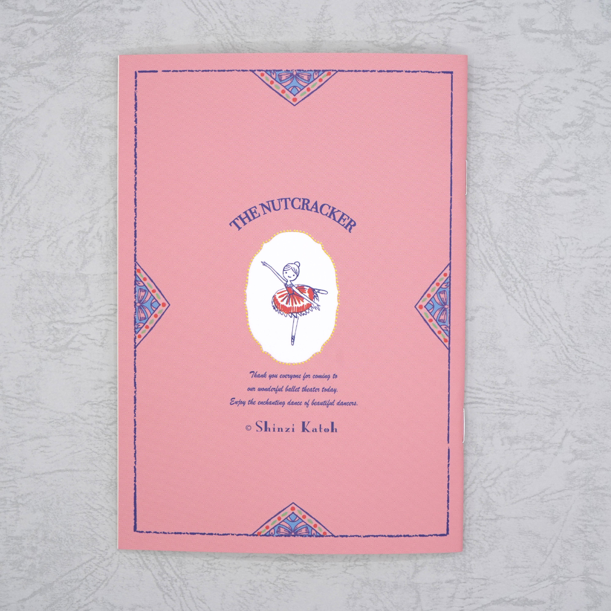 木野瀬印刷　ノートＢ６　バレエシアター　ナッツクラッカー
