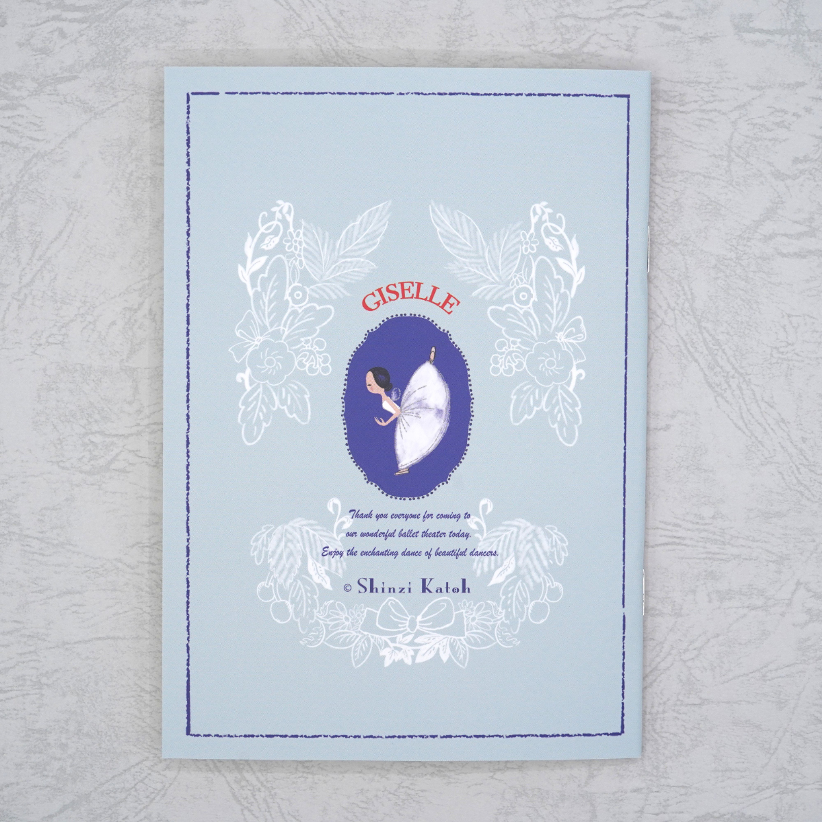 木野瀬印刷　ノートＢ６　バレエシアター　ジゼル