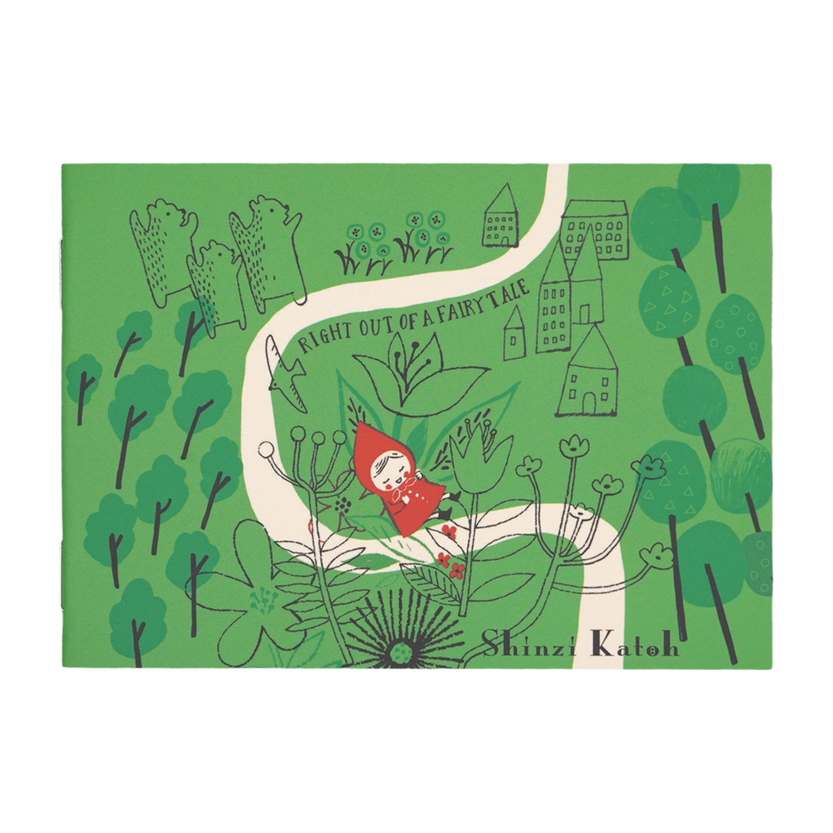 木野瀬印刷　ノートＢ７　赤ずきん　ちょっとひと休み