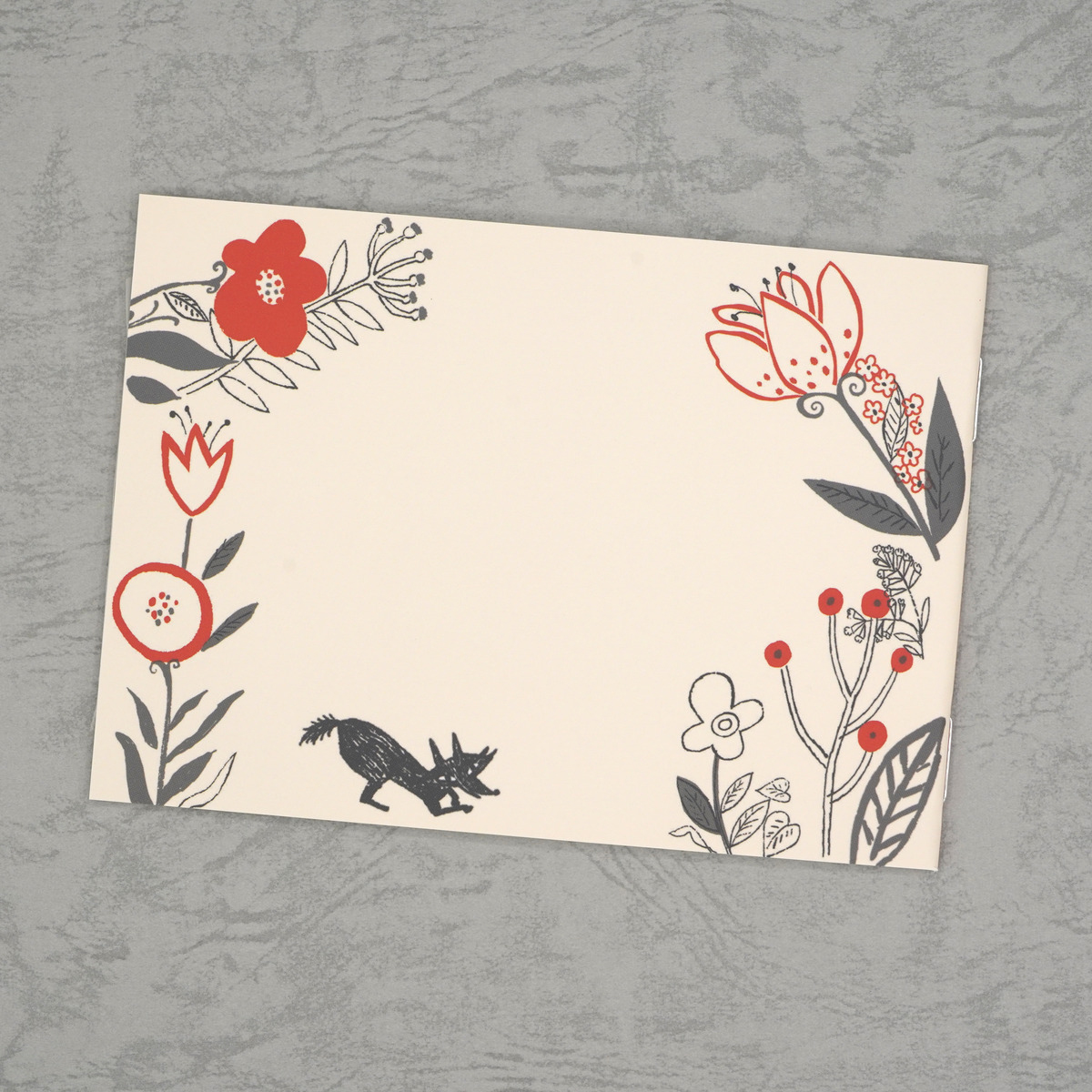 木野瀬印刷　ノートＢ７　赤ずきん　メリーゴーランド