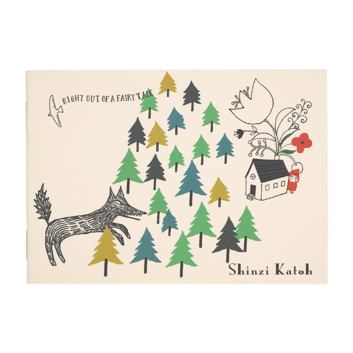 木野瀬印刷　ノートＢ７　赤ずきん　狼とかくれんぼ