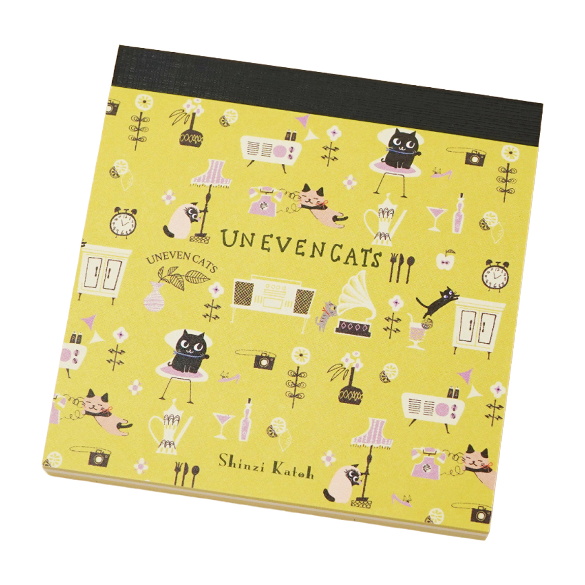 木野瀬印刷　ブロックメモ　ＵＮＥＶＥＮ　ＣＡＴＳ　ｒｏｏｍ