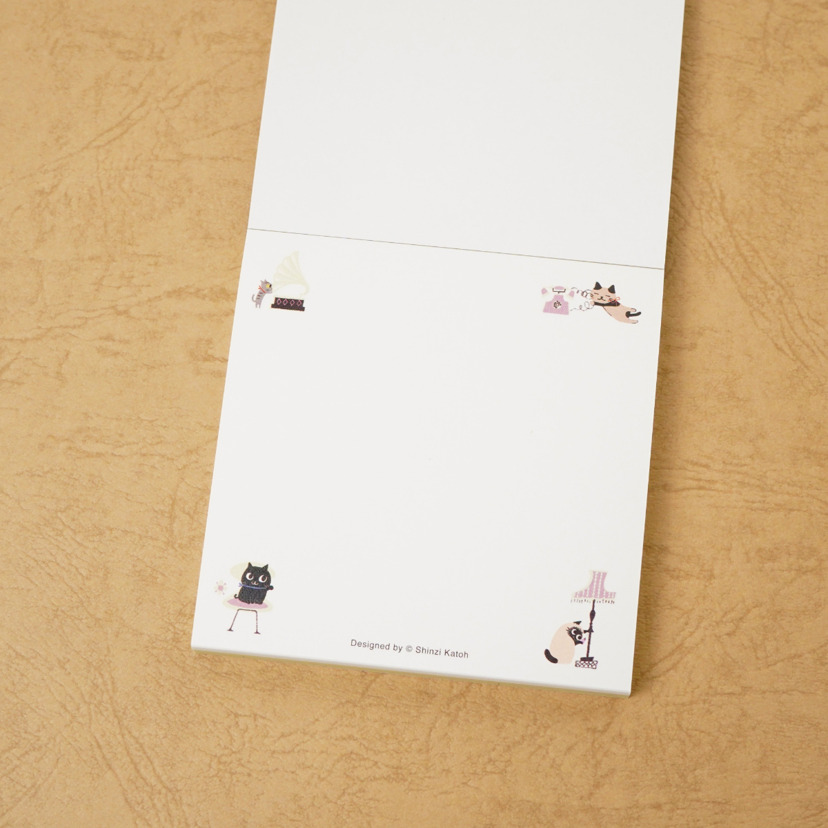 木野瀬印刷　ブロックメモ　ＵＮＥＶＥＮ　ＣＡＴＳ　ｒｏｏｍ