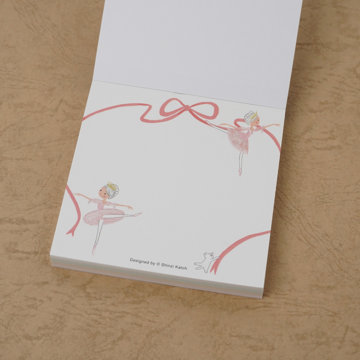 木野瀬印刷　ブロックメモ　バレエシアター　眠れる森の美女