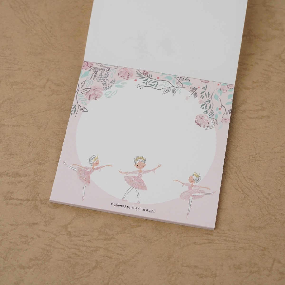 木野瀬印刷　ブロックメモ　バレエシアター　眠れる森の美女