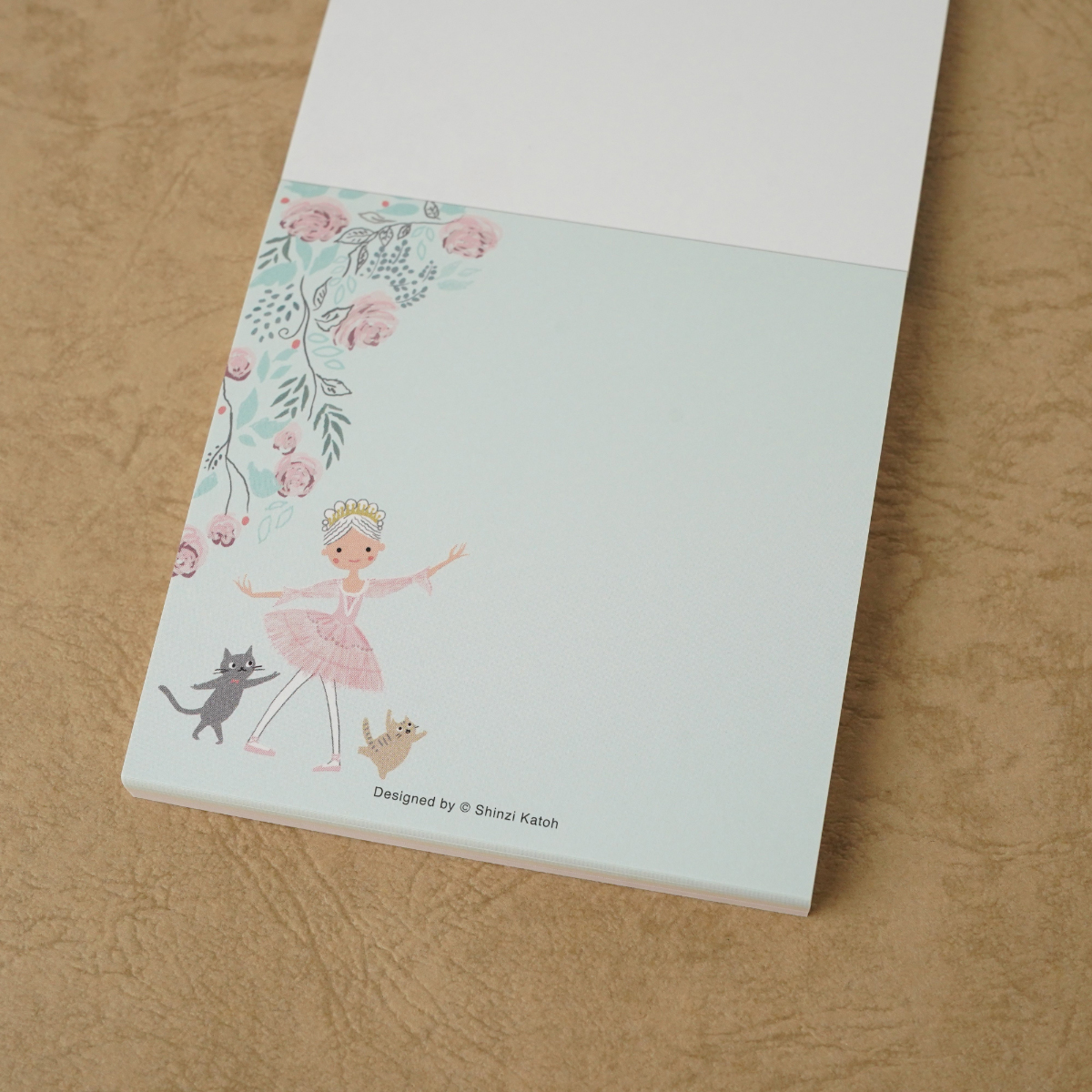 木野瀬印刷　ブロックメモ　バレエシアター　眠れる森の美女