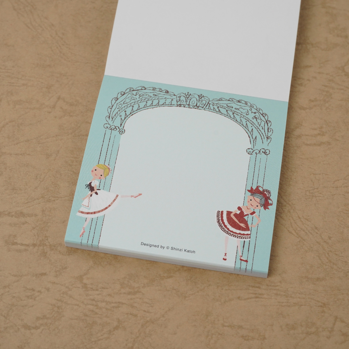 木野瀬印刷　ブロックメモ　バレエシアター　コッペリア