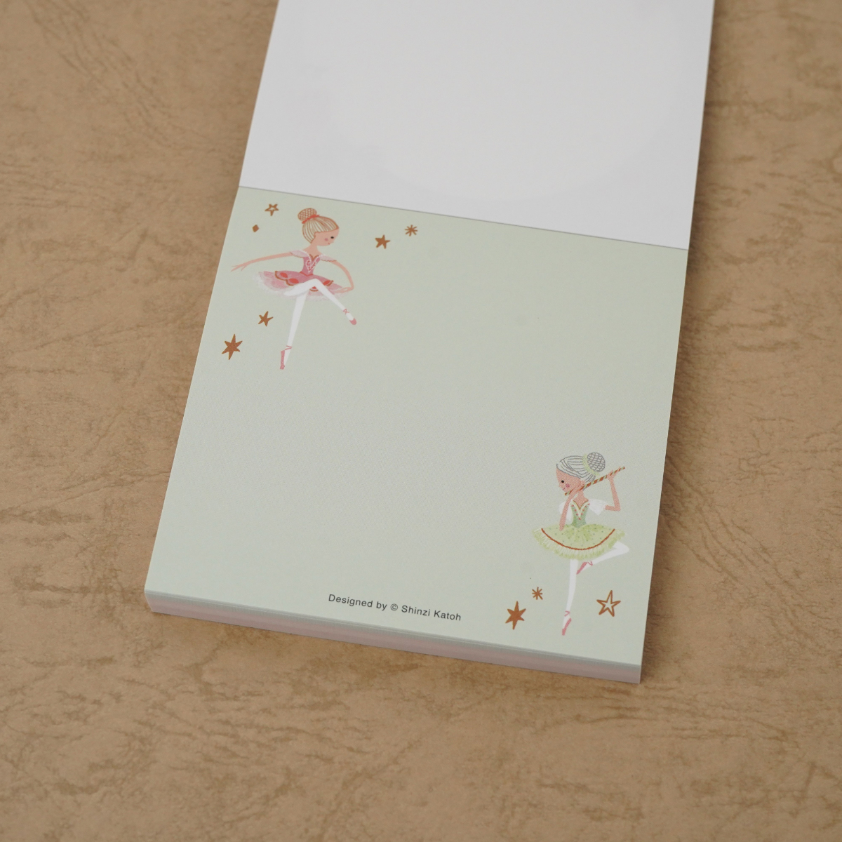 木野瀬印刷　ブロックメモ　バレエシアター　くるみ割り人形