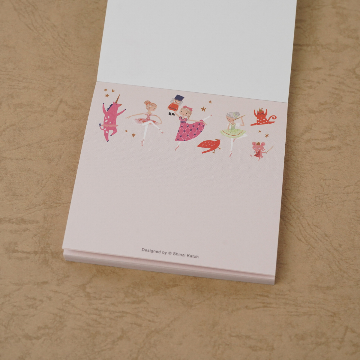 木野瀬印刷　ブロックメモ　バレエシアター　くるみ割り人形