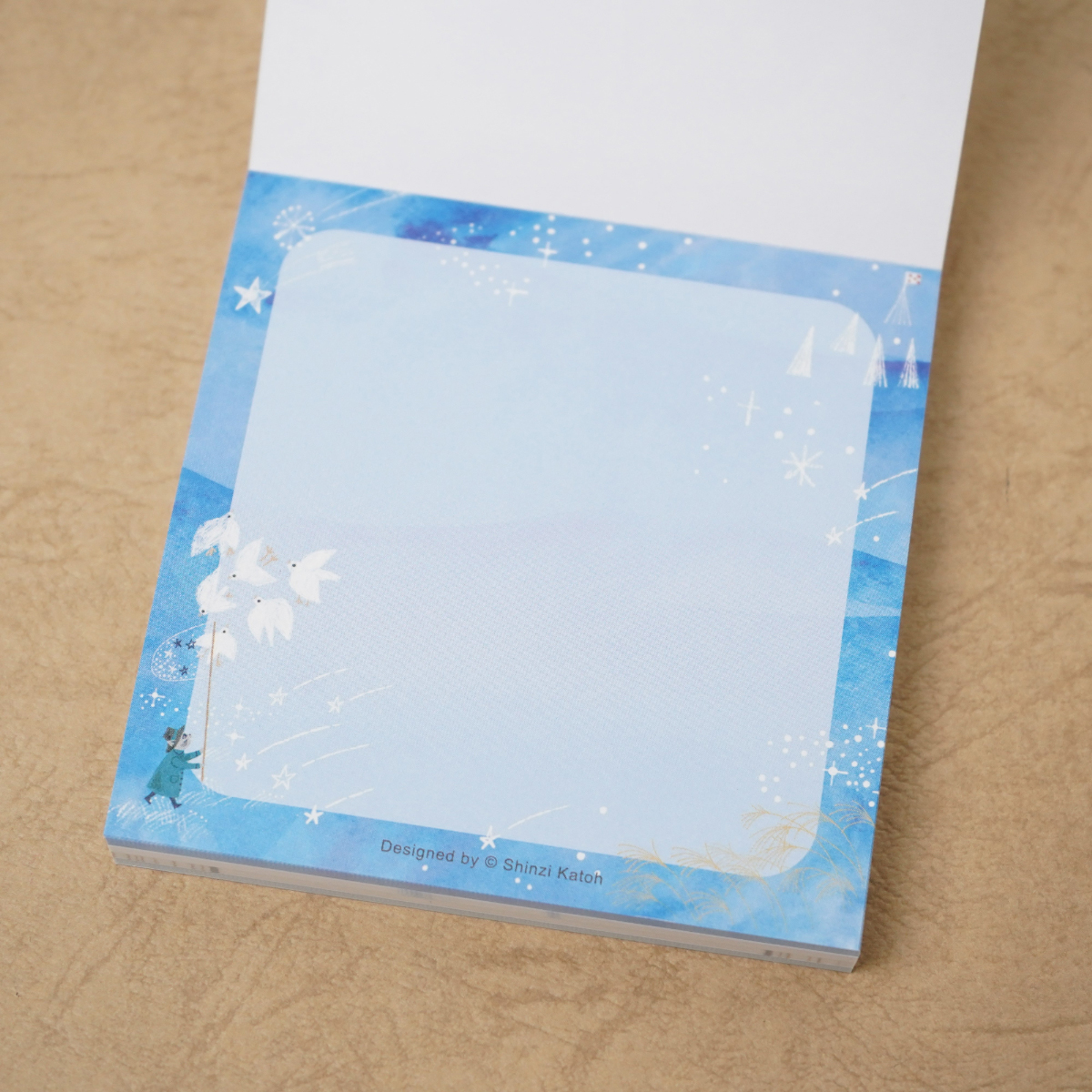 木野瀬印刷　ブロックメモ　銀河鉄道の夜ＩＩ　宮沢賢治