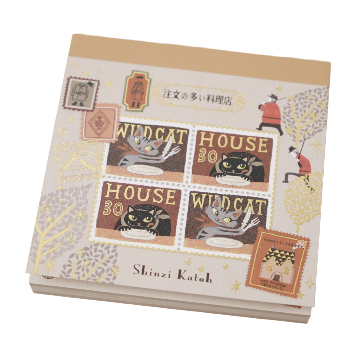 木野瀬印刷　ブロックメモ　注文の多い料理店　宮沢賢治