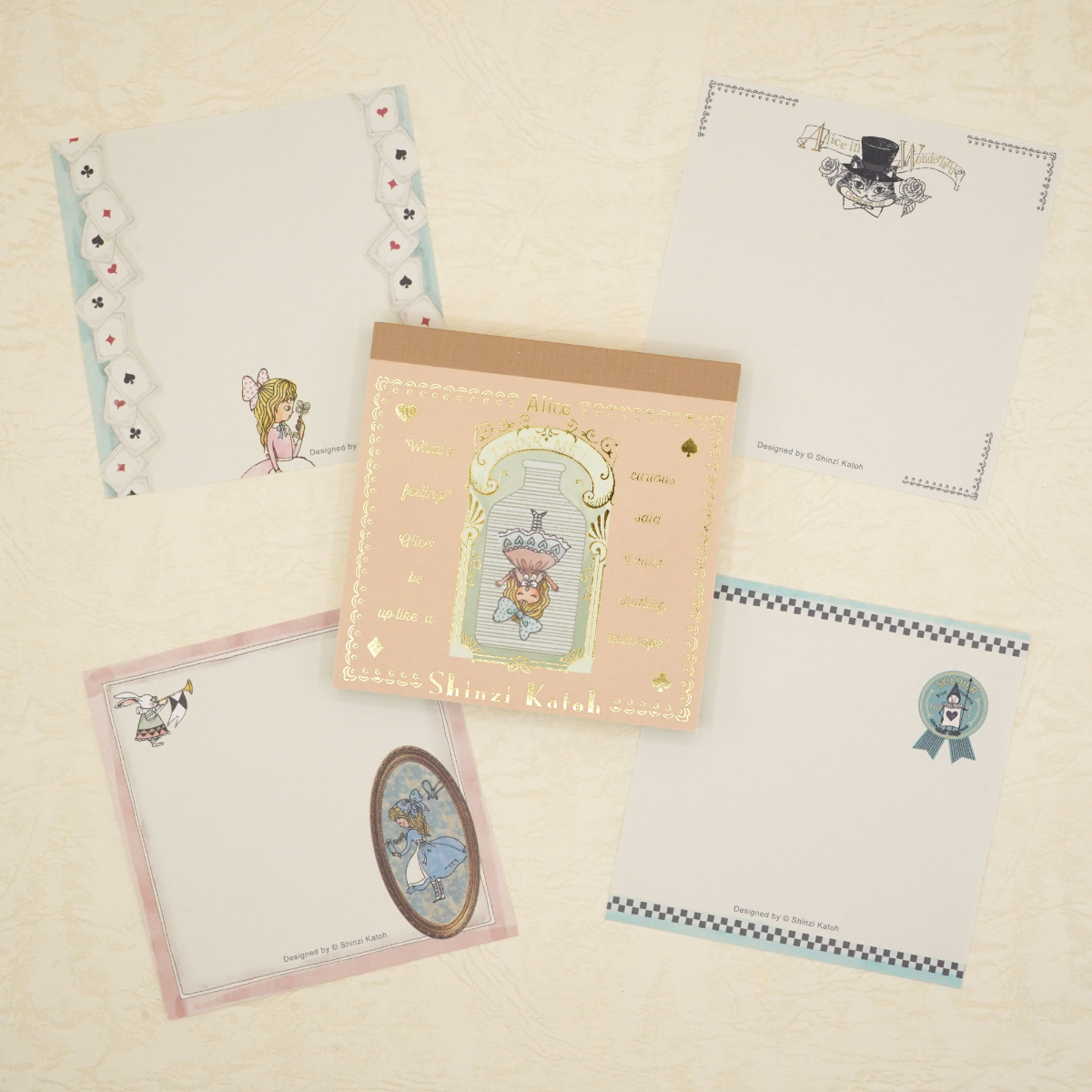 木野瀬印刷　ブロックメモ　アリス　ＤＲＩＮＫ　ＭＥ