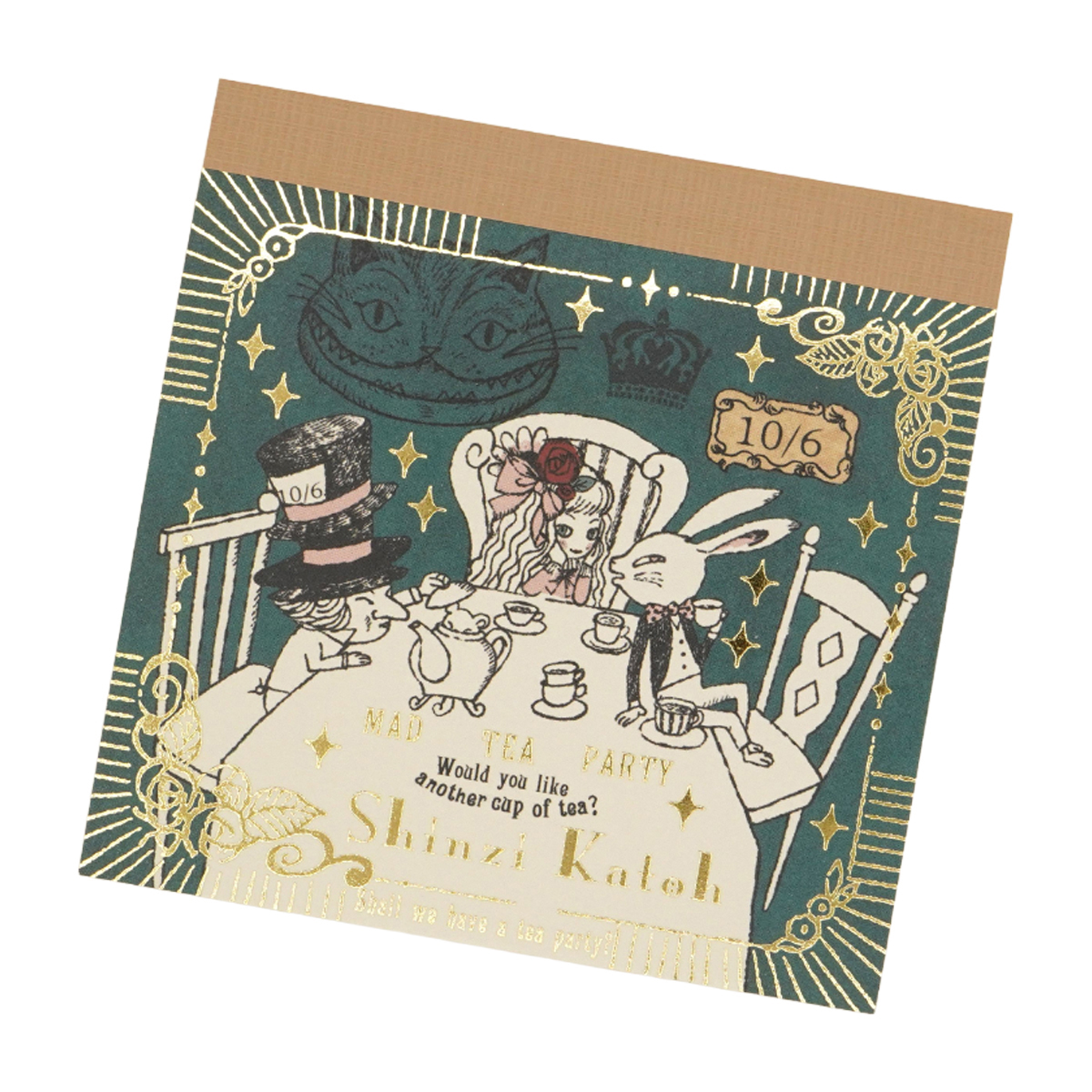 木野瀬印刷　ブロックメモ　アリス　ＭＡＤ　ＴＥＡ　ＰＡＲＴＹ