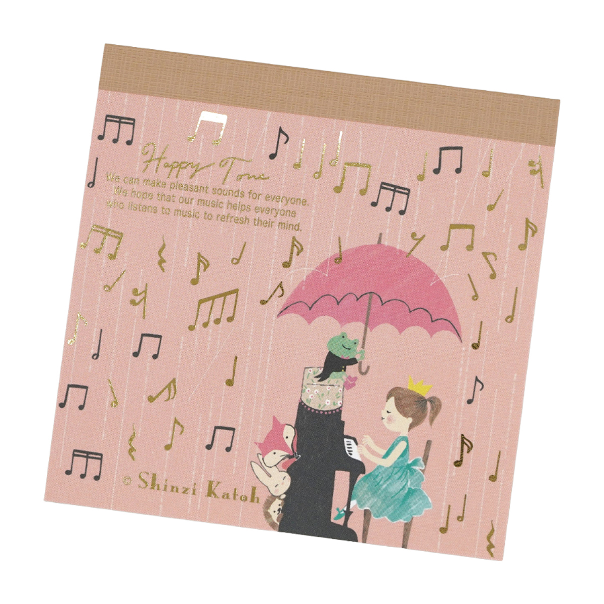 木野瀬印刷　ブロックメモ　セレナーデ　Ｈａｐｐｙ　Ｔｏｎｅ