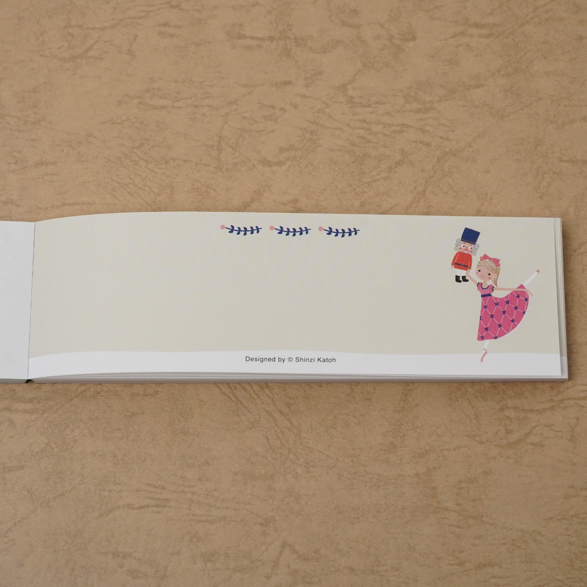 木野瀬印刷　一筆メモ　バレエシアター　くるみ割り人形
