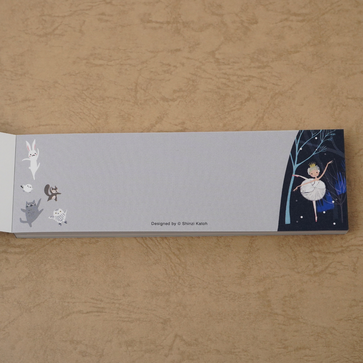 木野瀬印刷　一筆メモ　バレエシアター　白鳥の湖