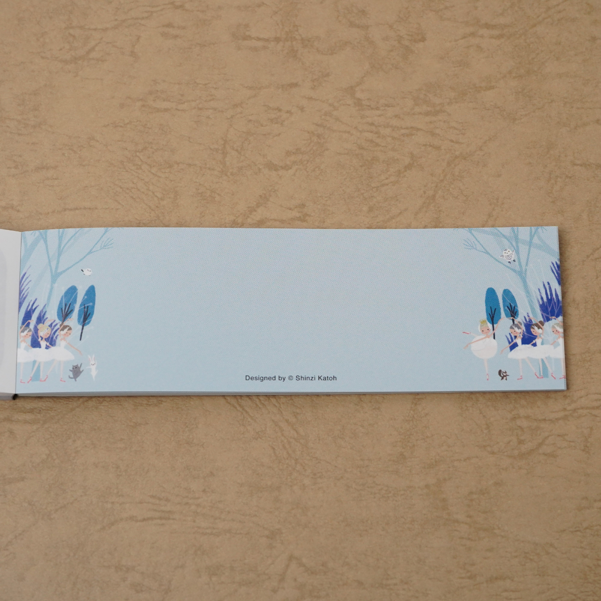 木野瀬印刷　一筆メモ　バレエシアター　白鳥の湖