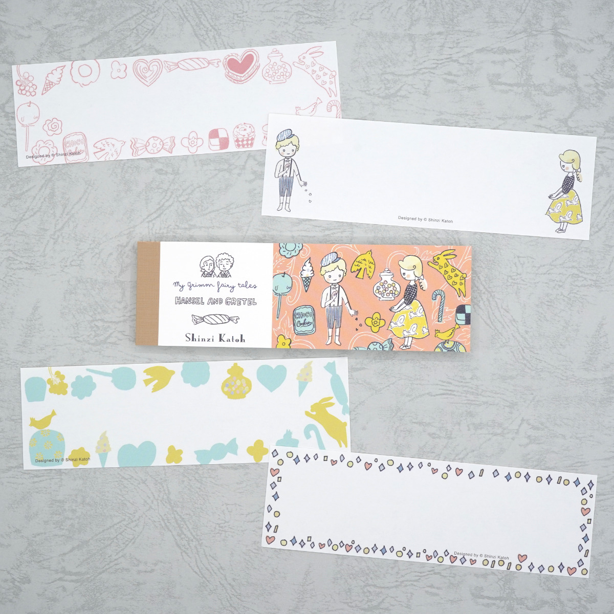 木野瀬印刷　一筆メモ　グリム童話　ヘンゼルとグレーテルＩＩ