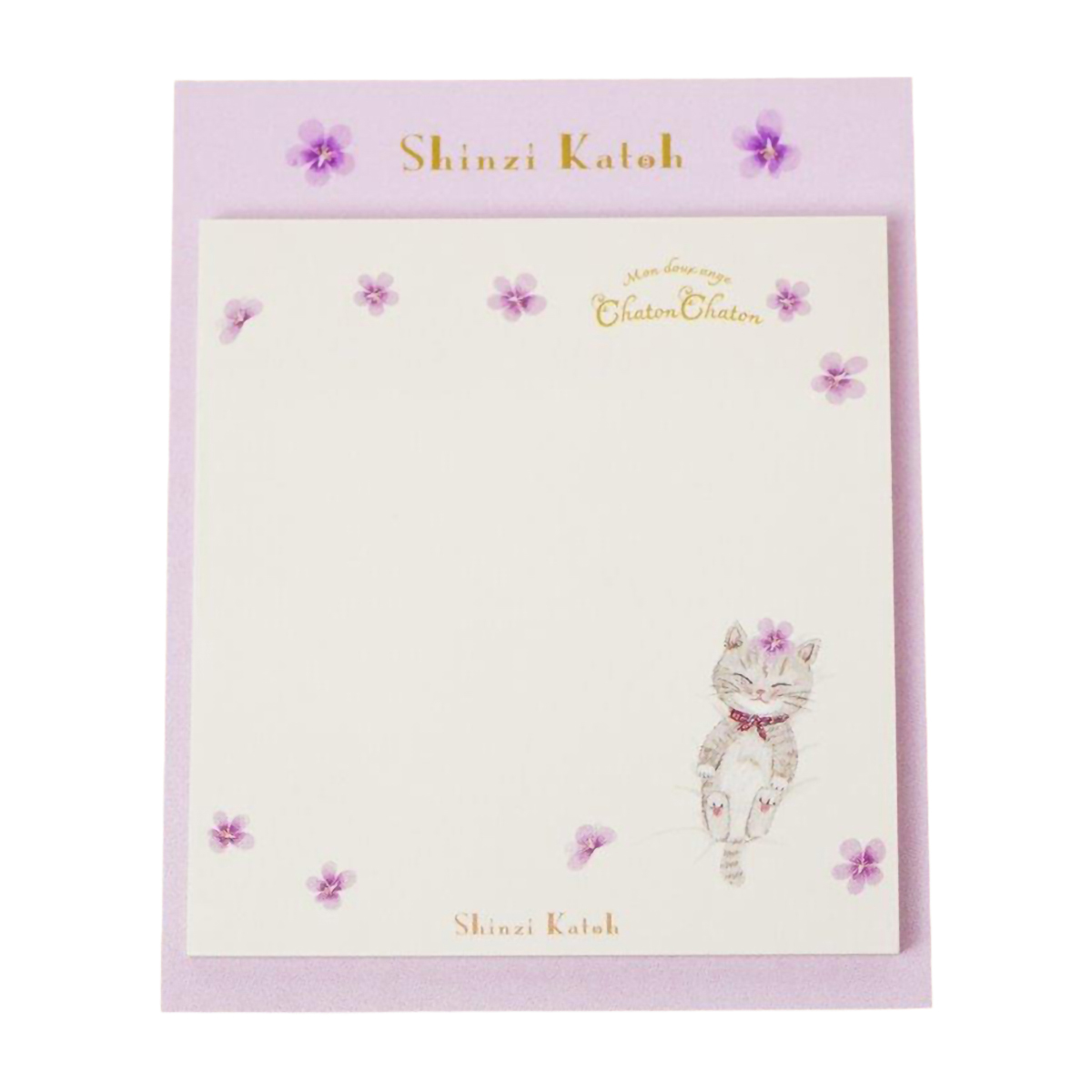 木野瀬印刷　付箋　Ｃｈａｔｏｎ　Ｃｈａｔｏｎ　おやすみ