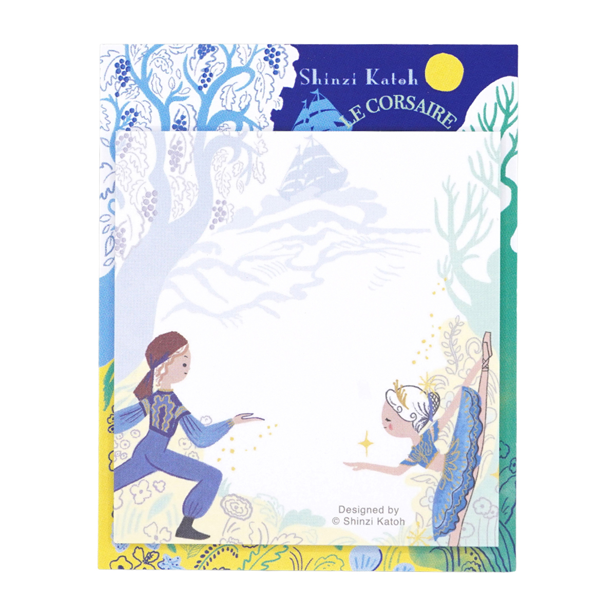 木野瀬印刷　付箋　バレエシアター　海賊