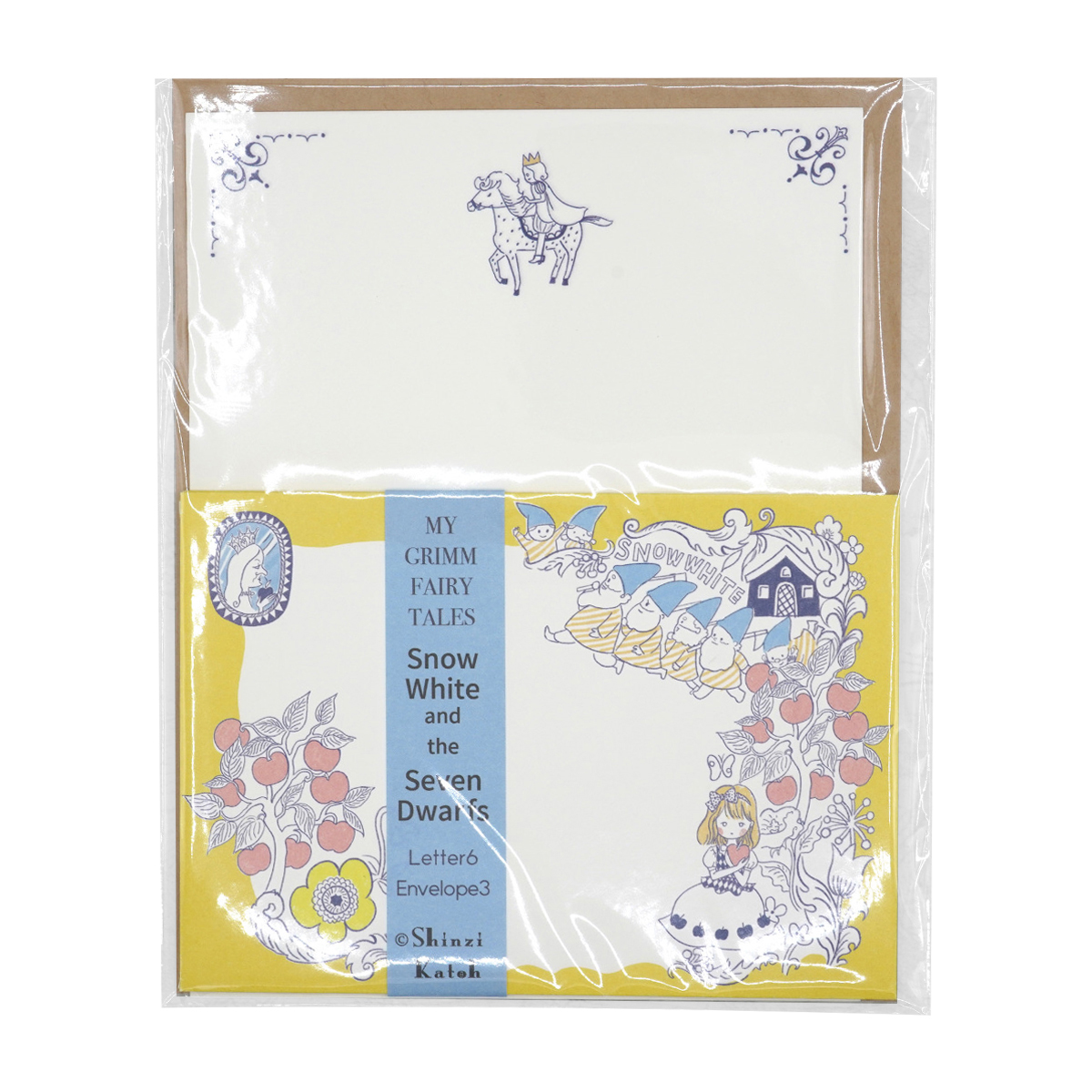 木野瀬印刷　レターセット　グリム童話　白雪姫ＩＩ
