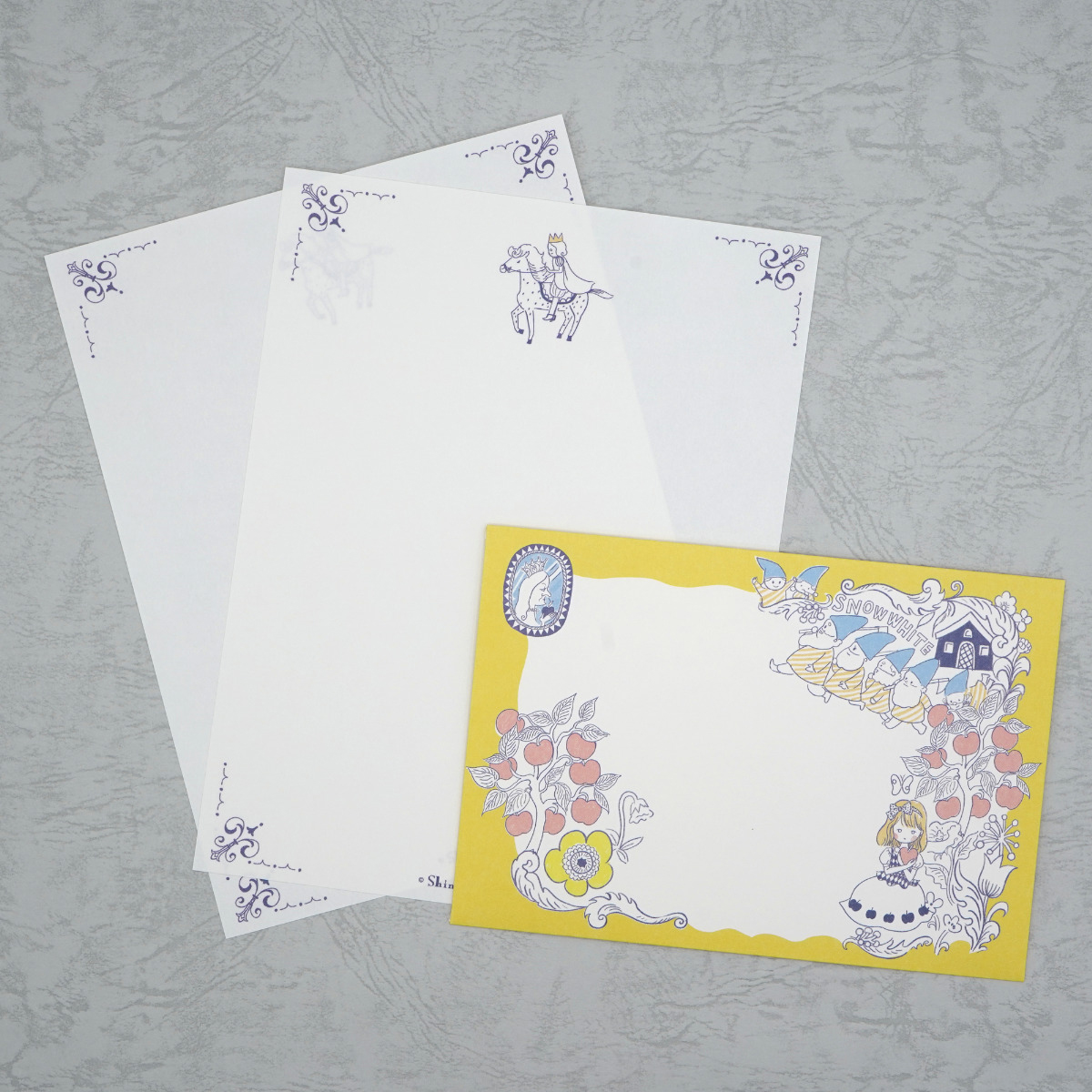 木野瀬印刷　レターセット　グリム童話　白雪姫ＩＩ