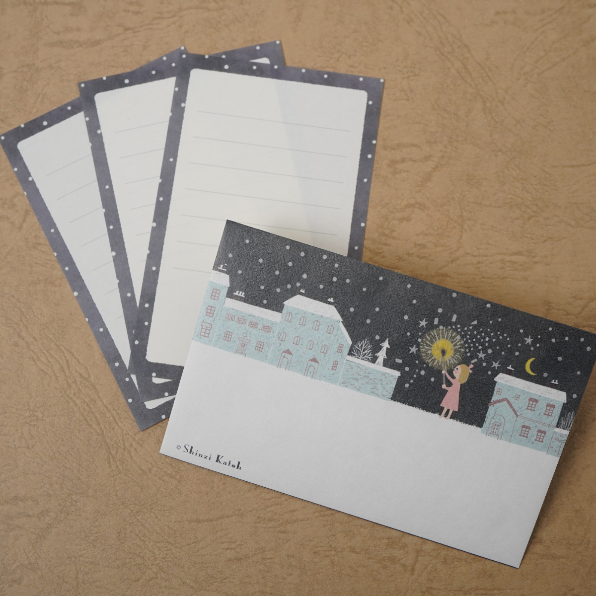 木野瀬印刷　ミニレターセット　アンデルセン童話　マッチ売りの少女